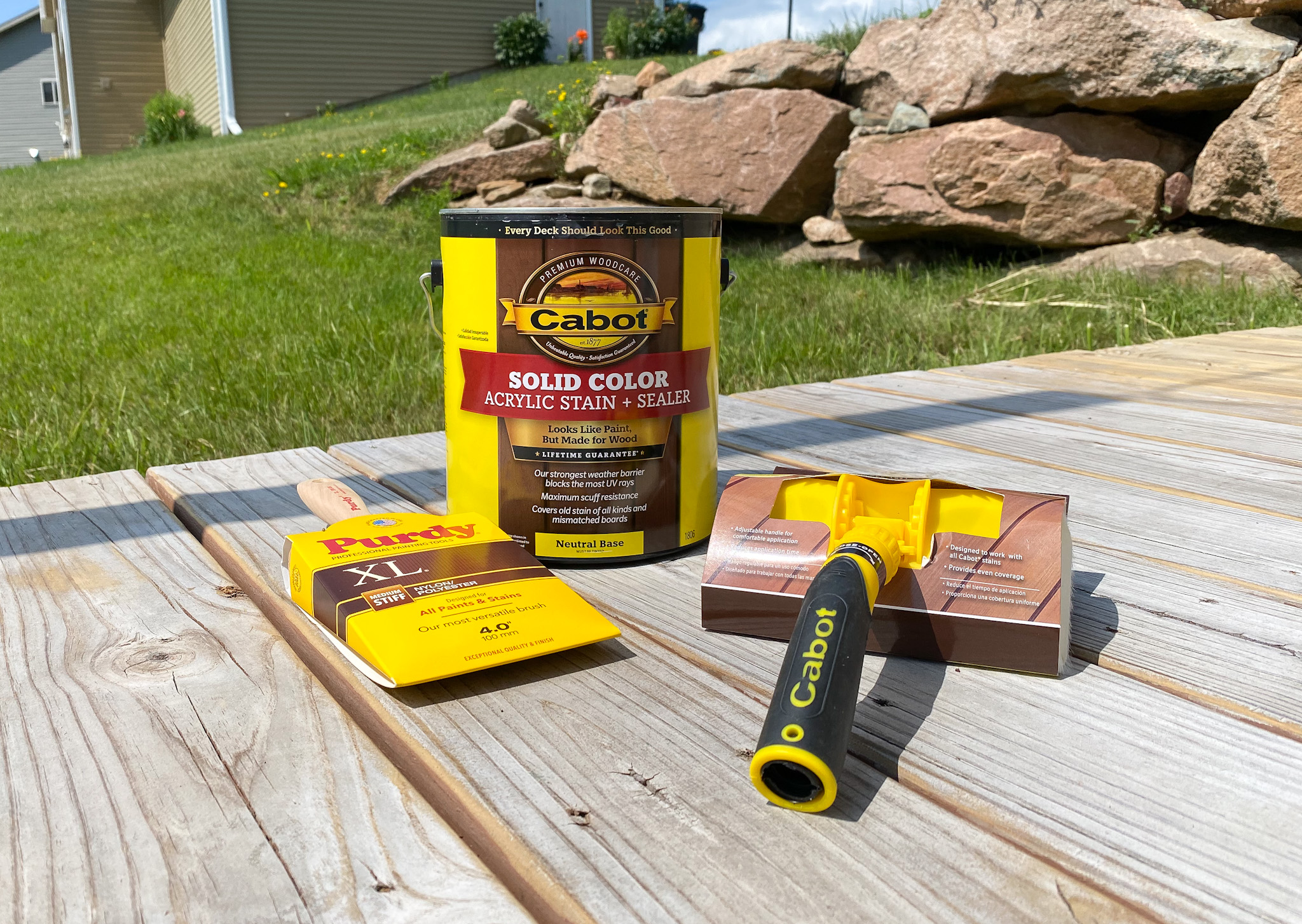 What Stain Should I Use On My Deck And More Deck Staining Tips Here The Handcrafted Haven 1038